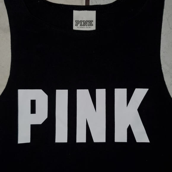 NWOT, VS Pink hi-neck onsie tank top - Picture 6 of 8